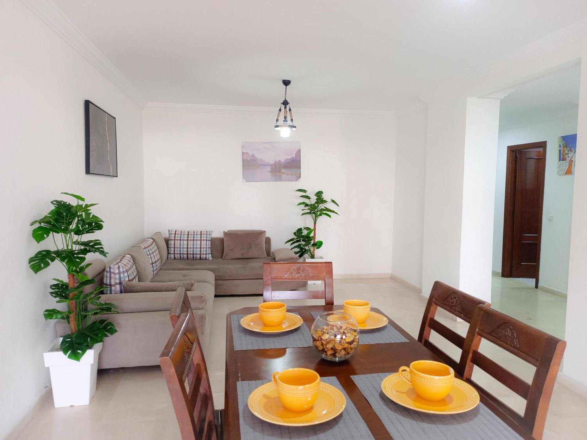 Appartement A Malabata En Face Centre Commercial Megarama & La Gare De Tgv M2 Tânger Exterior foto